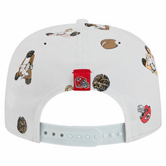 Kansas City Chiefs New Era Team Cheer 19TWENTY Snapback Hat - White sale