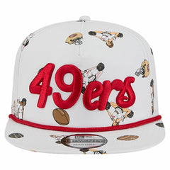San Francisco 49ers New Era Team Cheer 19TWENTY Snapback Hat - White online