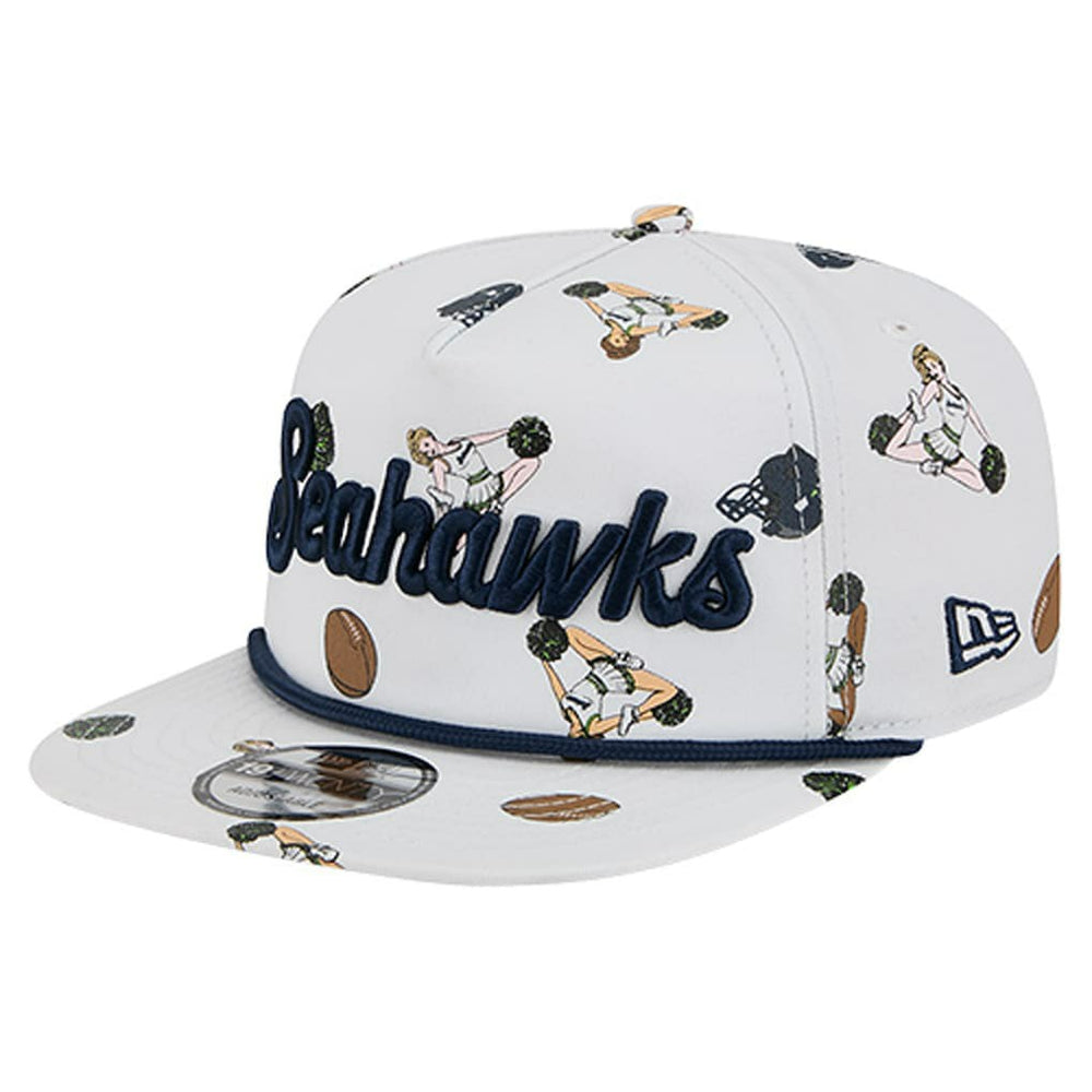 Seattle Seahawks New Era Team Cheer 19TWENTY Snapback Hat - White online