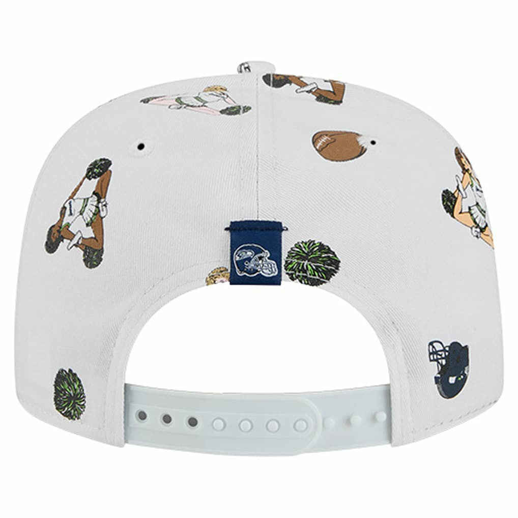 Seattle Seahawks New Era Team Cheer 19TWENTY Snapback Hat - White online