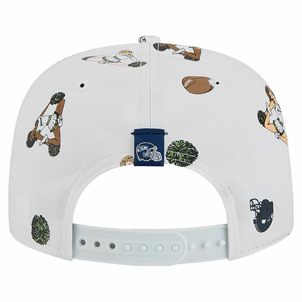 Seattle Seahawks New Era Team Cheer 19TWENTY Snapback Hat - White online