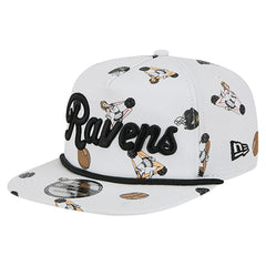 Baltimore Ravens New Era Team Cheer 19TWENTY Snapback Hat - White sale