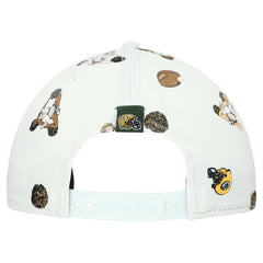 Green Bay Packers New Era Team Cheer 19TWENTY Snapback Hat - White online