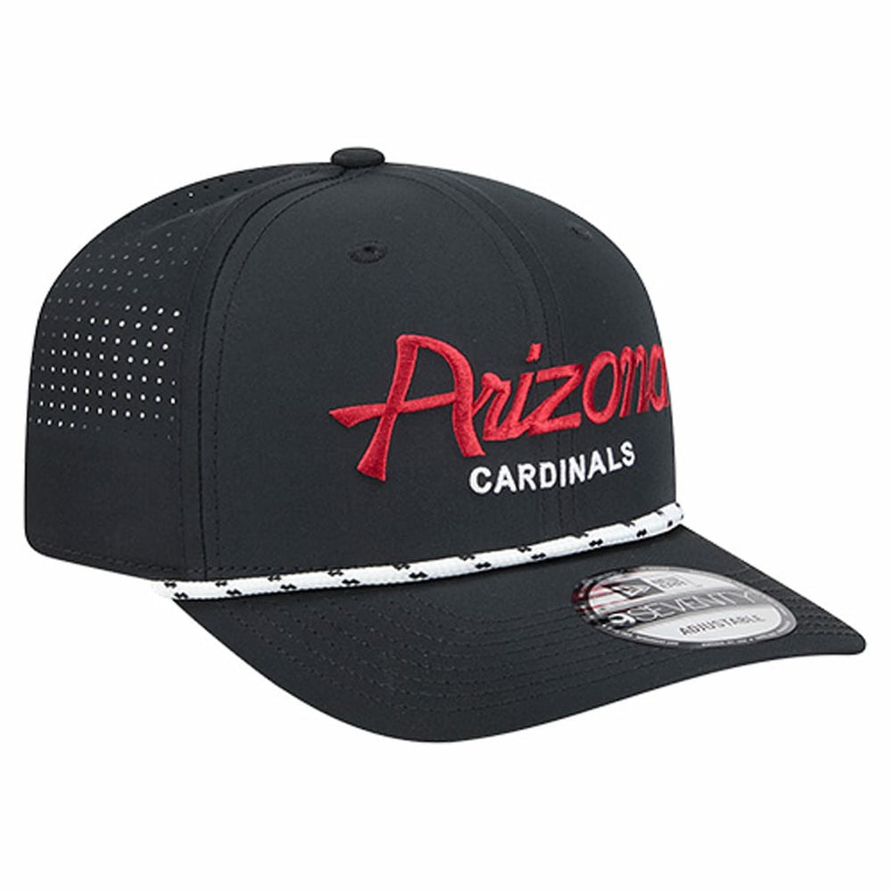 Arizona Cardinals New Era Script 9SEVENTY Adjustable Hat - Black sale