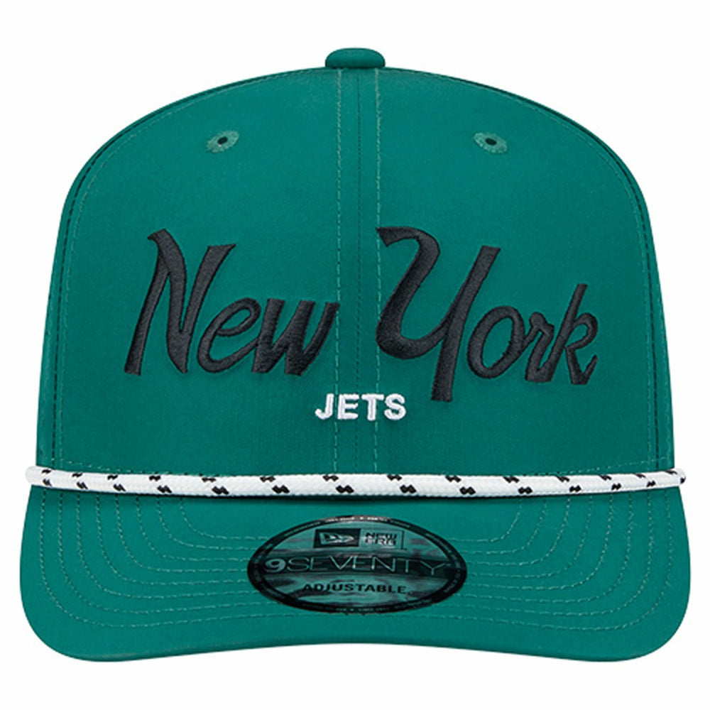 New York Jets New Era Script 9SEVENTY Adjustable Hat - Green online