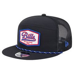 Buffalo Bills New Era Ripstop Patch 9FIFTY Split Panel Snapback Hat - Black sale