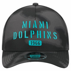 Miami Dolphins New Era Halftone Camo 9FORTY Hat - Gray cheap