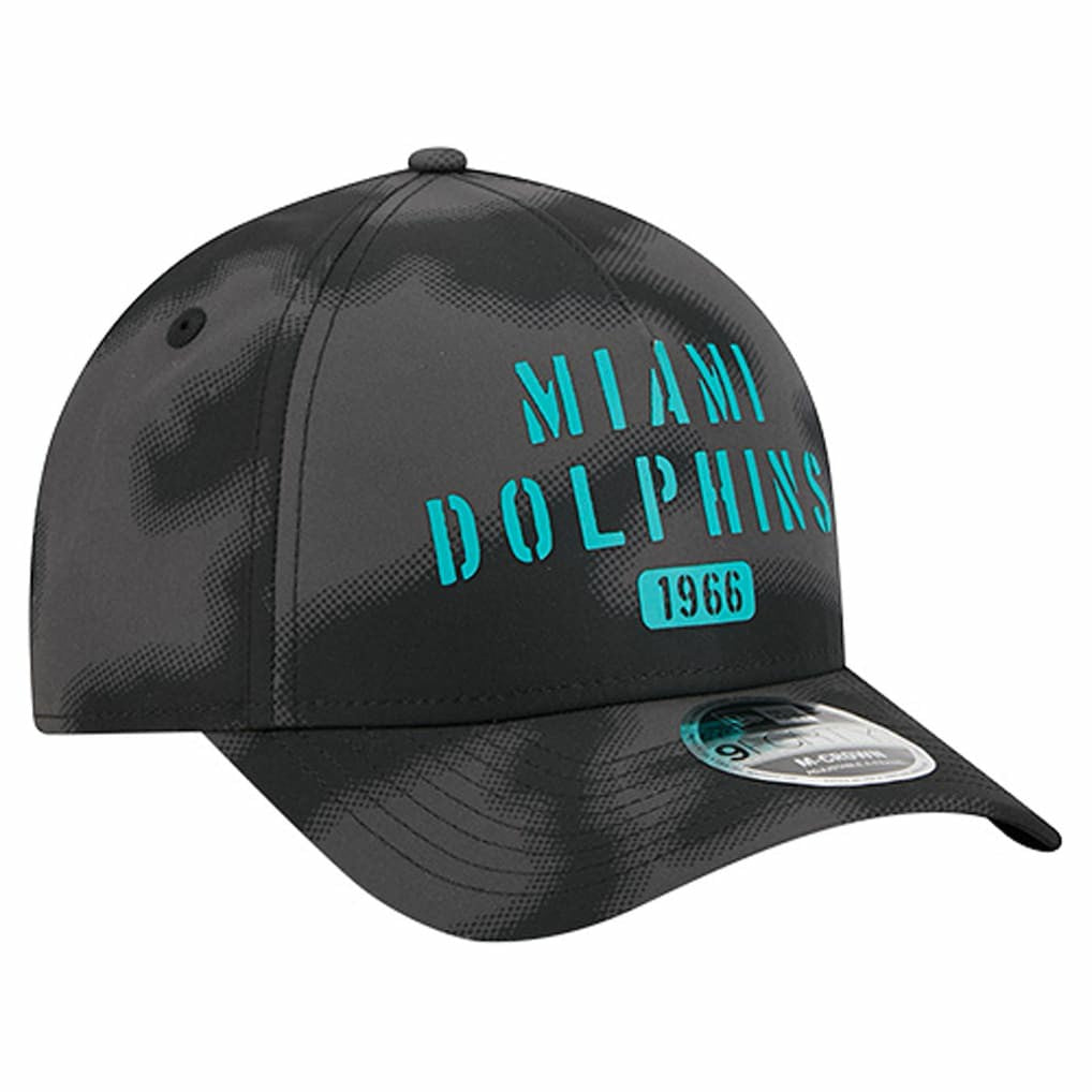 Miami Dolphins New Era Halftone Camo 9FORTY Hat - Gray cheap