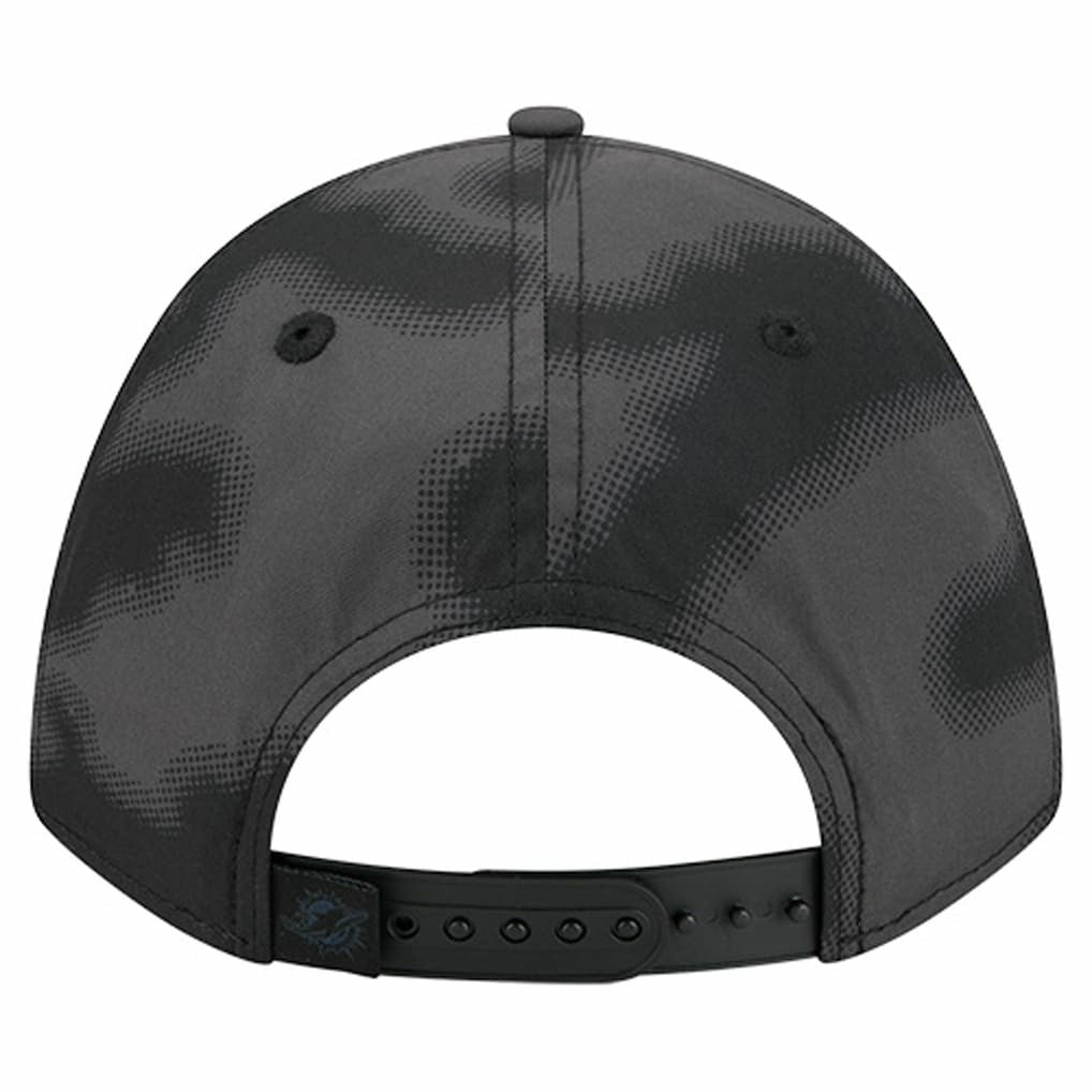 Miami Dolphins New Era Halftone Camo 9FORTY Hat - Gray cheap