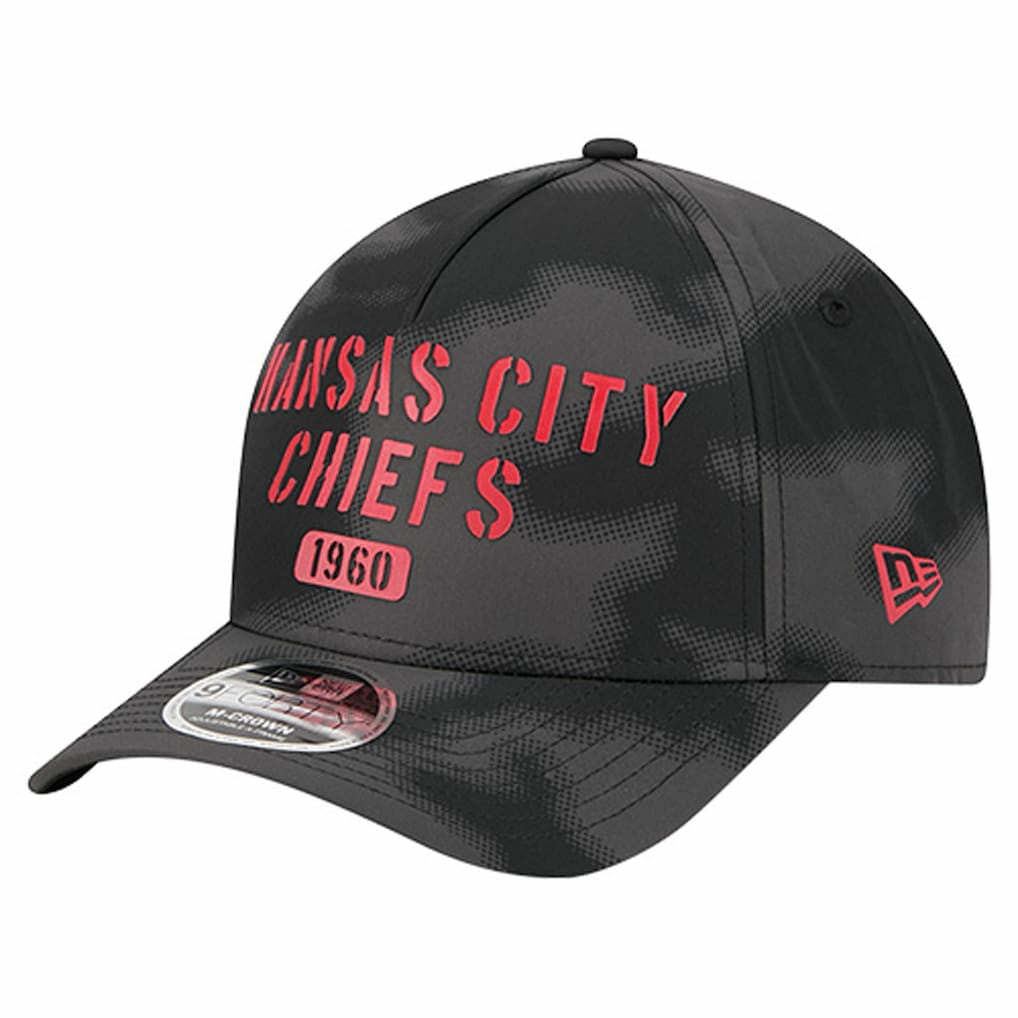 Kansas City Chiefs New Era Halftone Camo 9FORTY Hat - Gray outlet