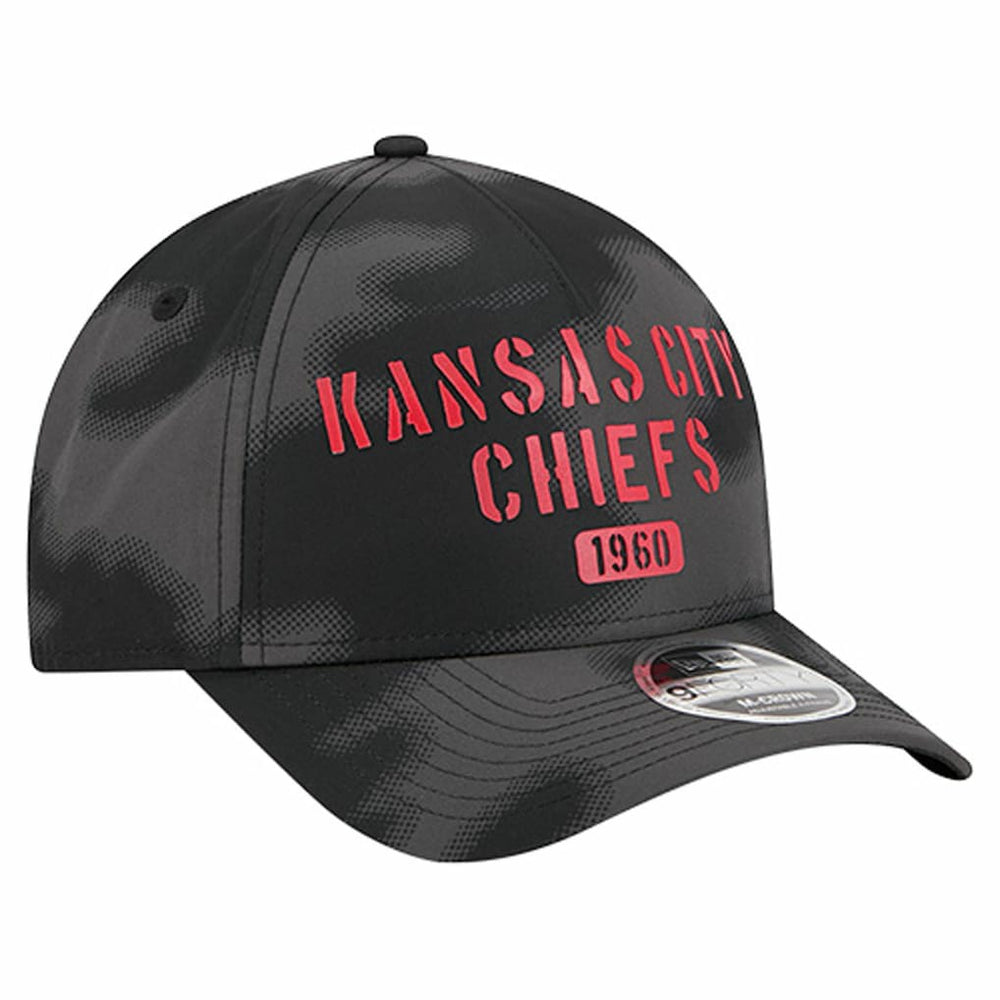 Kansas City Chiefs New Era Halftone Camo 9FORTY Hat - Gray outlet