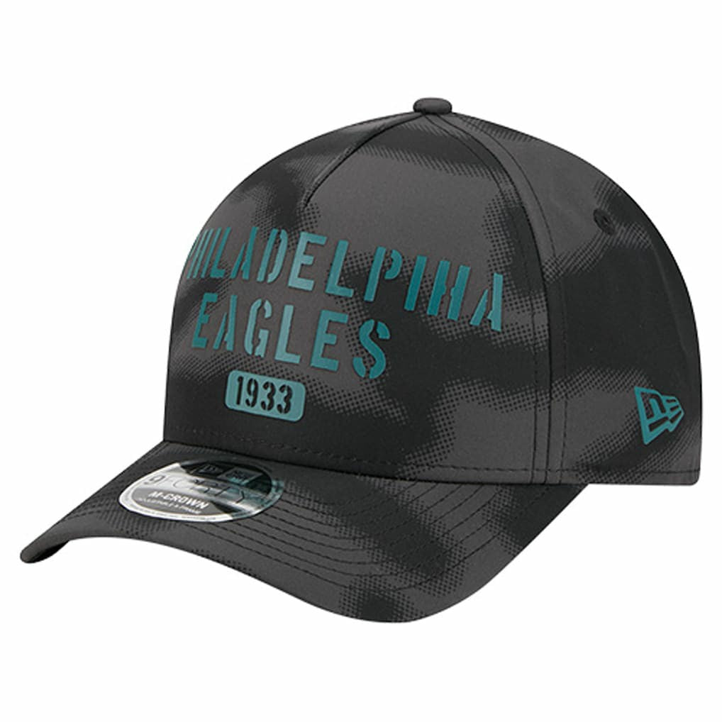 Philadelphia Eagles New Era Halftone Camo 9FORTY Hat - Gray for sale