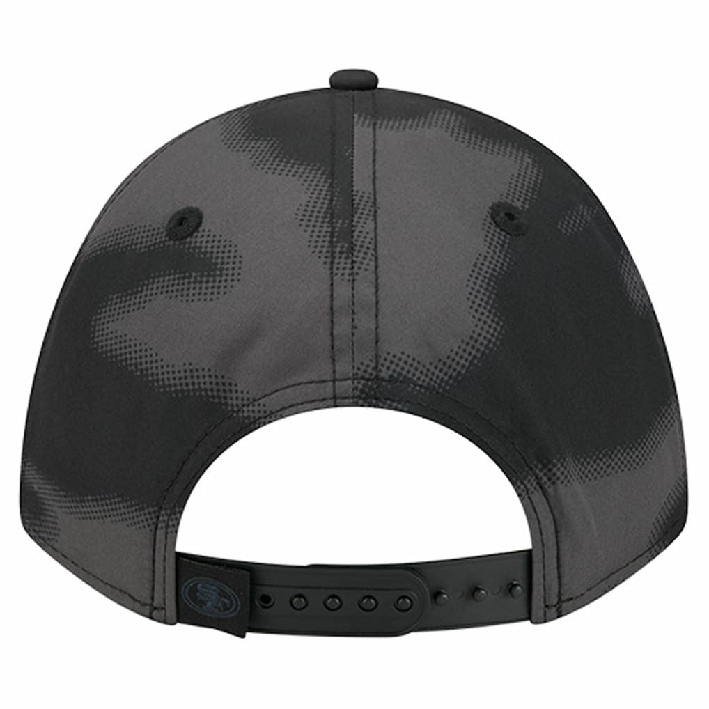 San Francisco 49ers New Era Halftone Camo 9FORTY Hat - Gray on sale