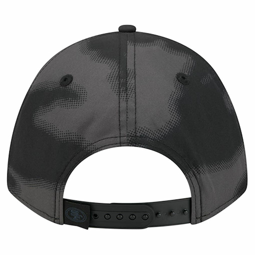 San Francisco 49ers New Era Halftone Camo 9FORTY Hat - Gray on sale