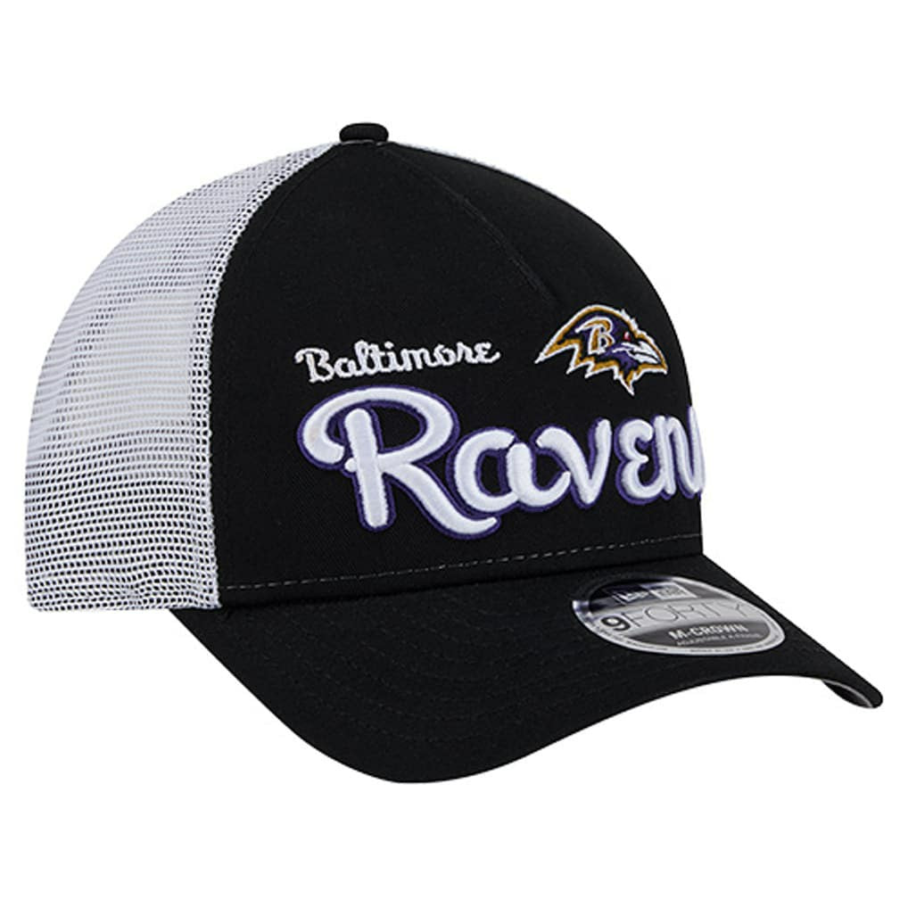 Baltimore Ravens New Era Side Lines 9FORTY Adjustable Hat - Black outlet