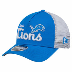Detroit Lions New Era Side Lines 9FORTY Adjustable Hat - Blue outlet