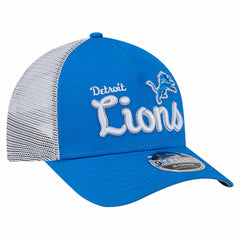 Detroit Lions New Era Side Lines 9FORTY Adjustable Hat - Blue outlet