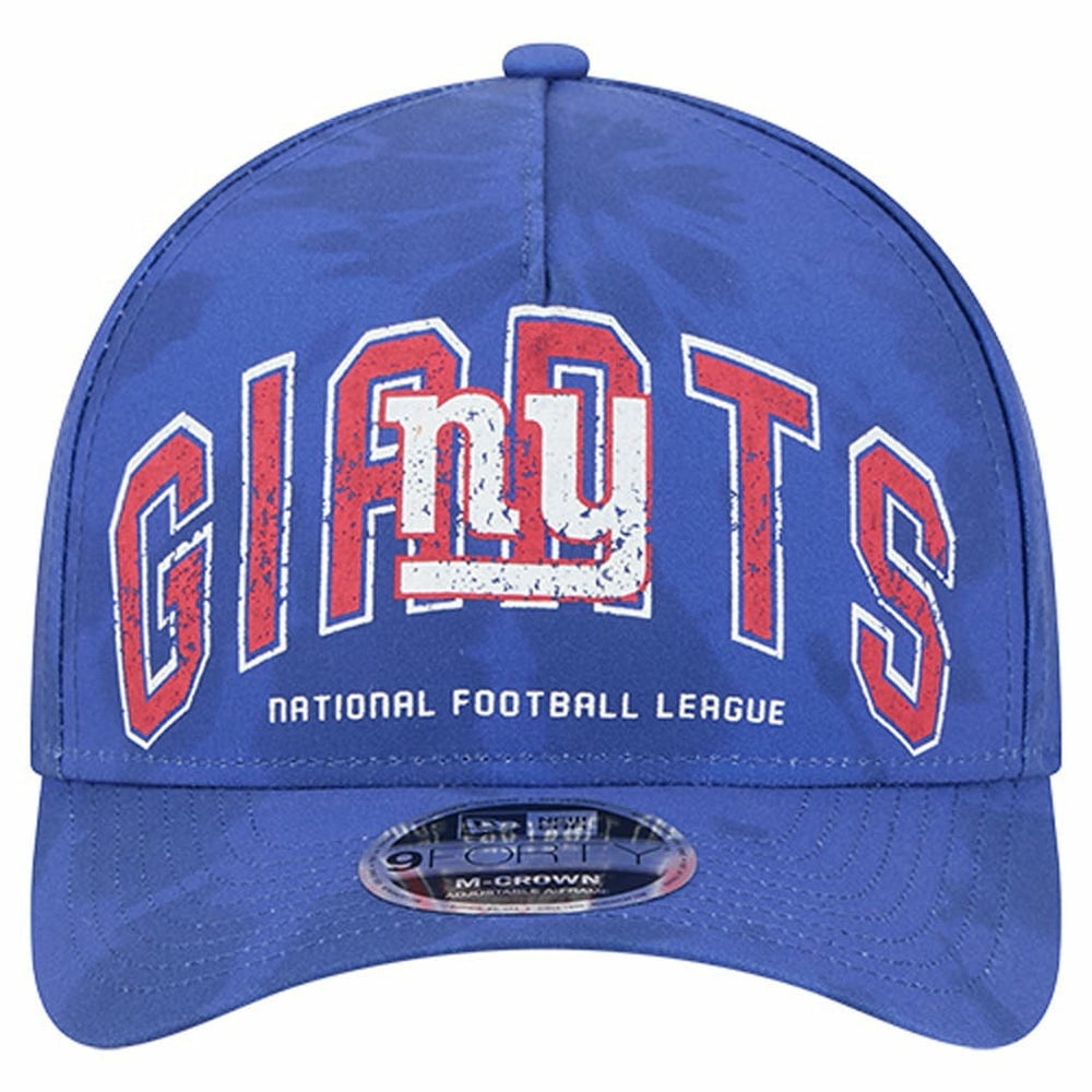 New York Giants New Era Tie Dye Fade 9Forty M-Crown A-Frame Adjustable Hat - Royal sale