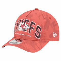 Kansas City Chiefs New Era Tie Dye Fade 9Forty M-Crown A-Frame Adjustable Hat - Red online