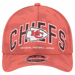 Kansas City Chiefs New Era Tie Dye Fade 9Forty M-Crown A-Frame Adjustable Hat - Red online