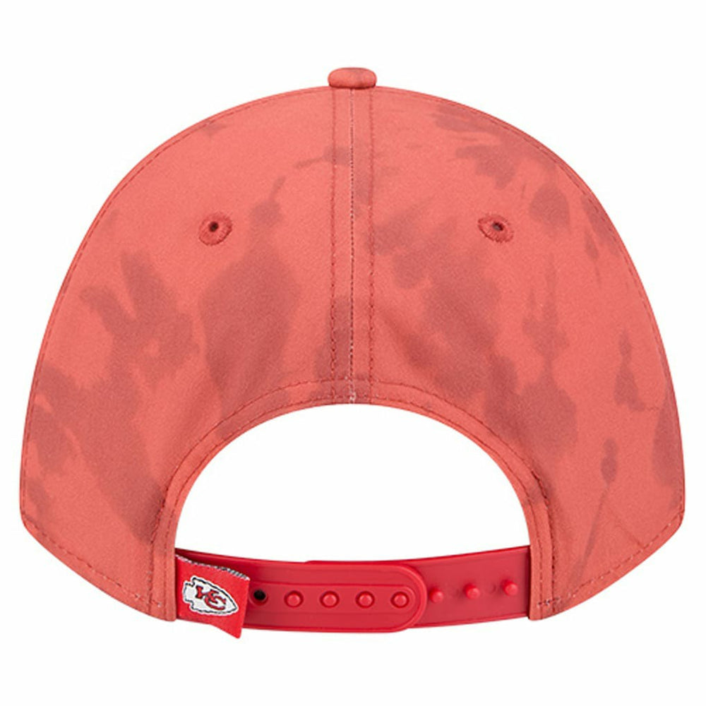 Kansas City Chiefs New Era Tie Dye Fade 9Forty M-Crown A-Frame Adjustable Hat - Red online