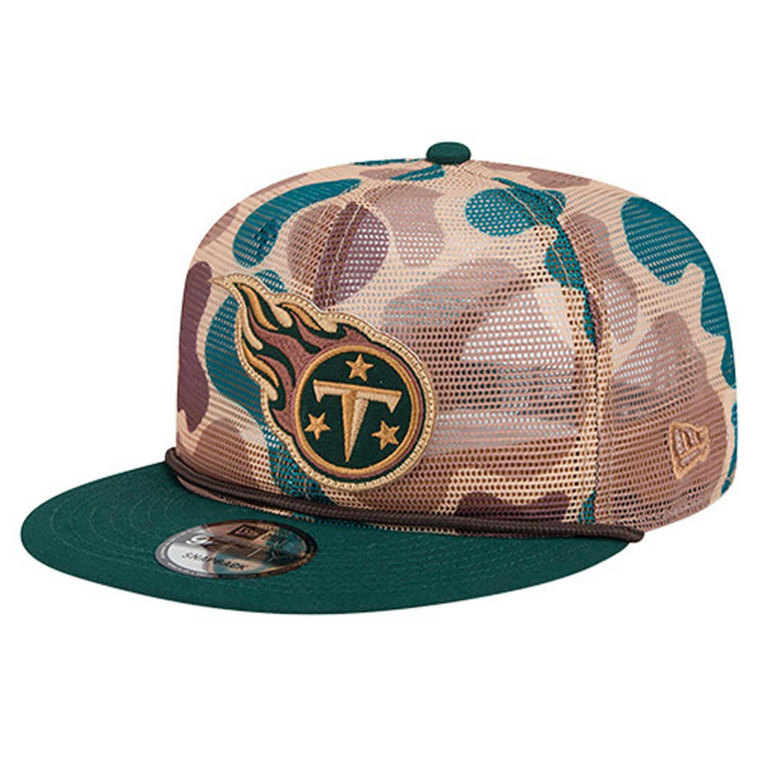 Tennessee Titans New Era Duck Camo 9FIFTY Snapback Hat - Camo discount