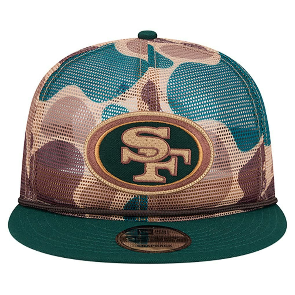 San Francisco 49ers New Era Duck Camo 9FIFTY Snapback Hat - Camo outlet