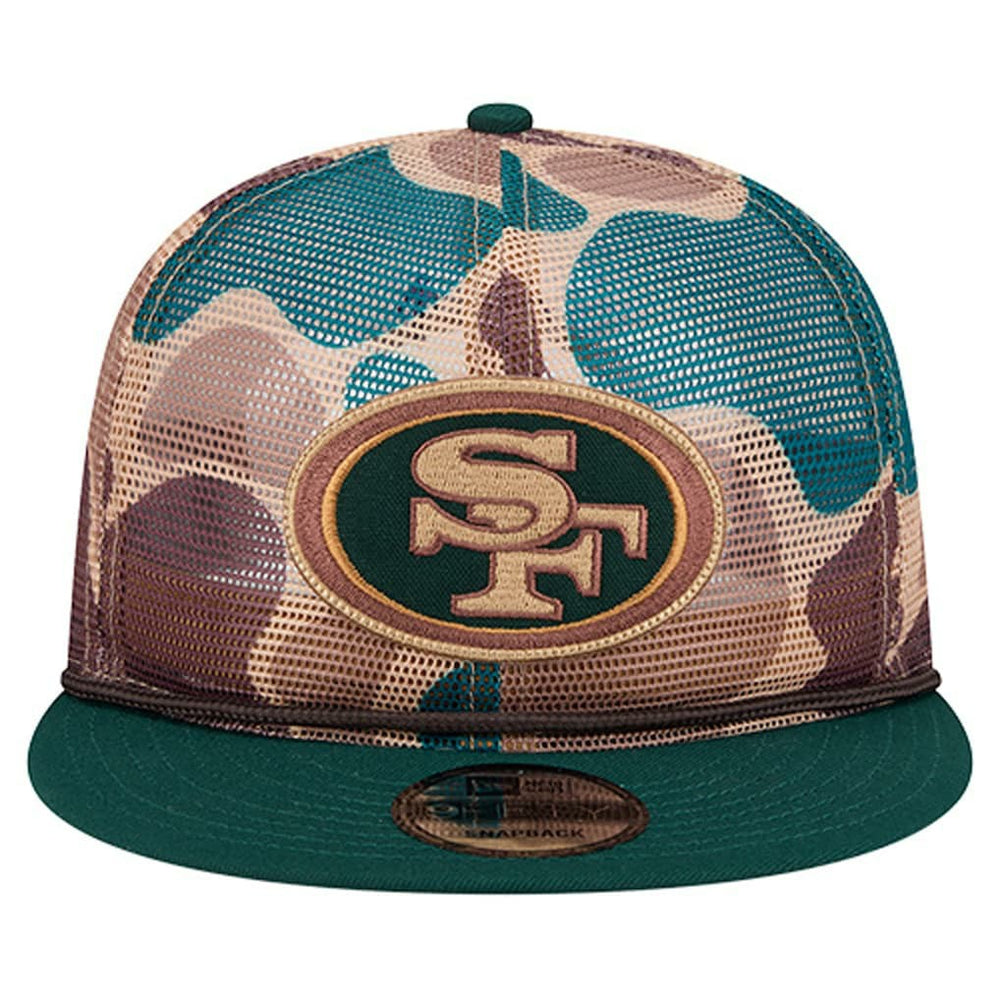 San Francisco 49ers New Era Duck Camo 9FIFTY Snapback Hat - Camo outlet