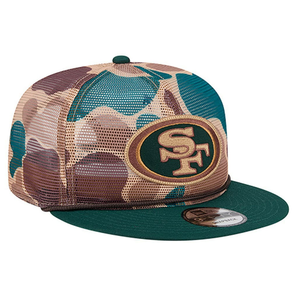 San Francisco 49ers New Era Duck Camo 9FIFTY Snapback Hat - Camo outlet