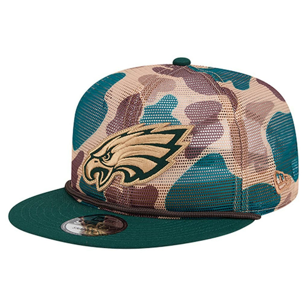 Philadelphia Eagles New Era Duck Camo 9FIFTY Snapback Hat - Camo for sale