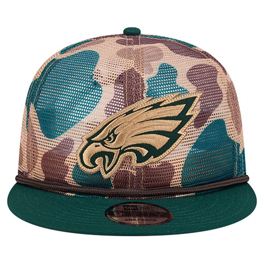 Philadelphia Eagles New Era Duck Camo 9FIFTY Snapback Hat - Camo for sale