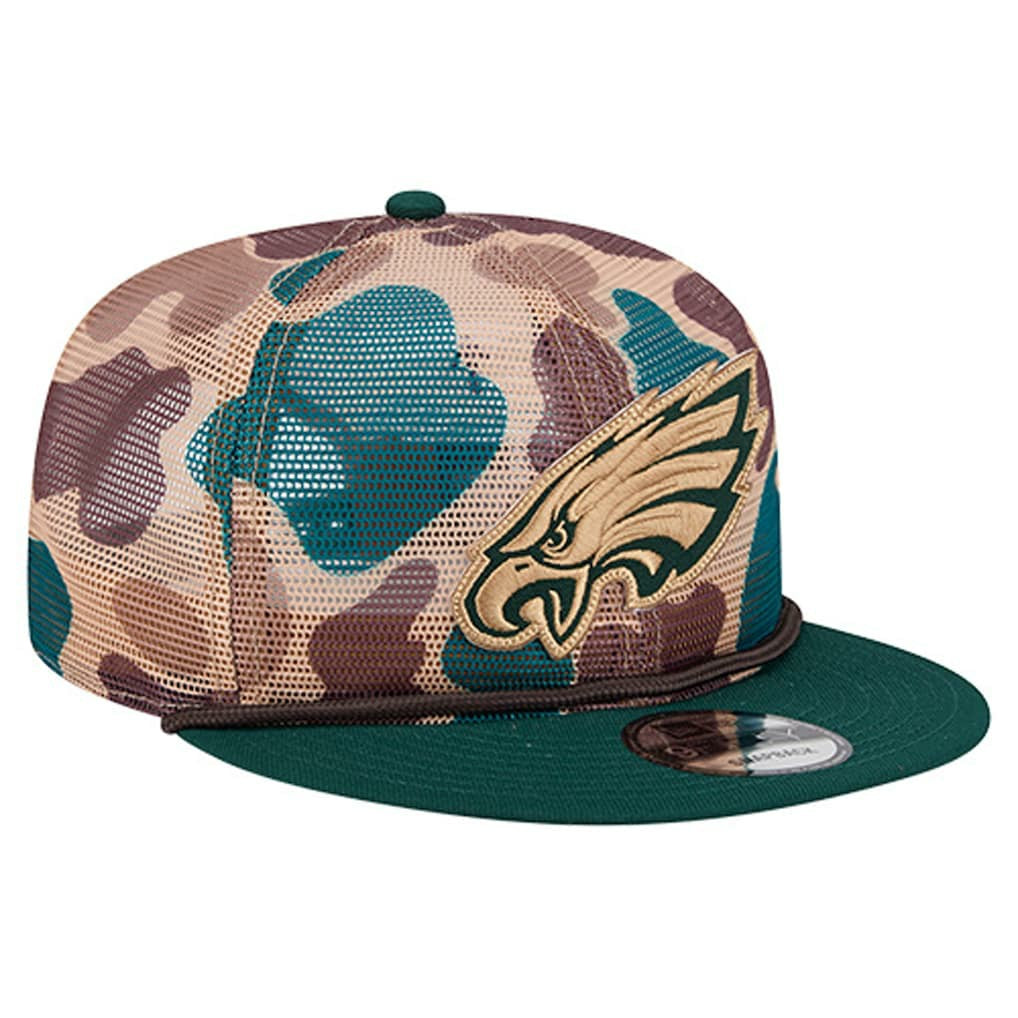 Philadelphia Eagles New Era Duck Camo 9FIFTY Snapback Hat - Camo for sale