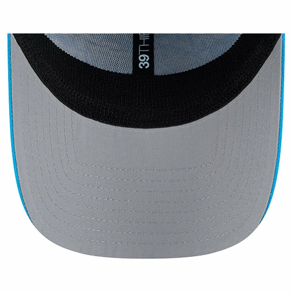 Carolina Panthers New Era Overlap Logo 39THIRTY Stretch Fit Hat - Blue discount