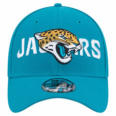 Jacksonville Jaguars New Era Overlap Logo 39THIRTY Stretch Fit Hat - Teal outlet