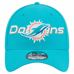 Miami Dolphins New Era Overlap Logo 39THIRTY Stretch Fit Hat - Aqua discount
