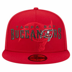 Tampa Bay Buccaneers New Era Overlap Wordmark 59FIFTY Fitted Hat - Red online