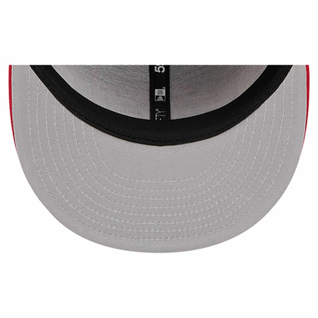 Tampa Bay Buccaneers New Era Overlap Wordmark 59FIFTY Fitted Hat - Red online