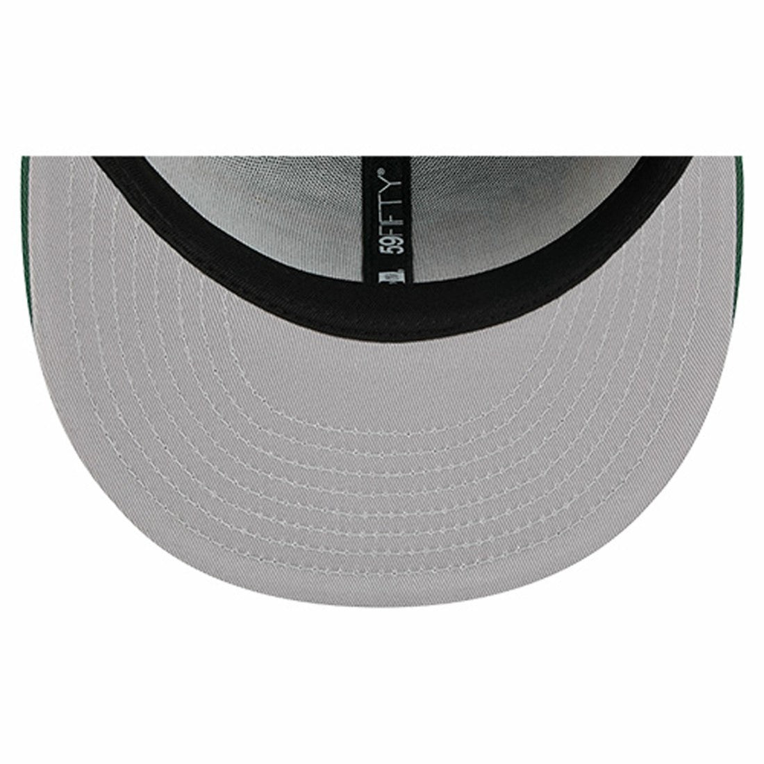 Green Bay Packers New Era Overlap Wordmark 59FIFTY Fitted Hat - Green on sale