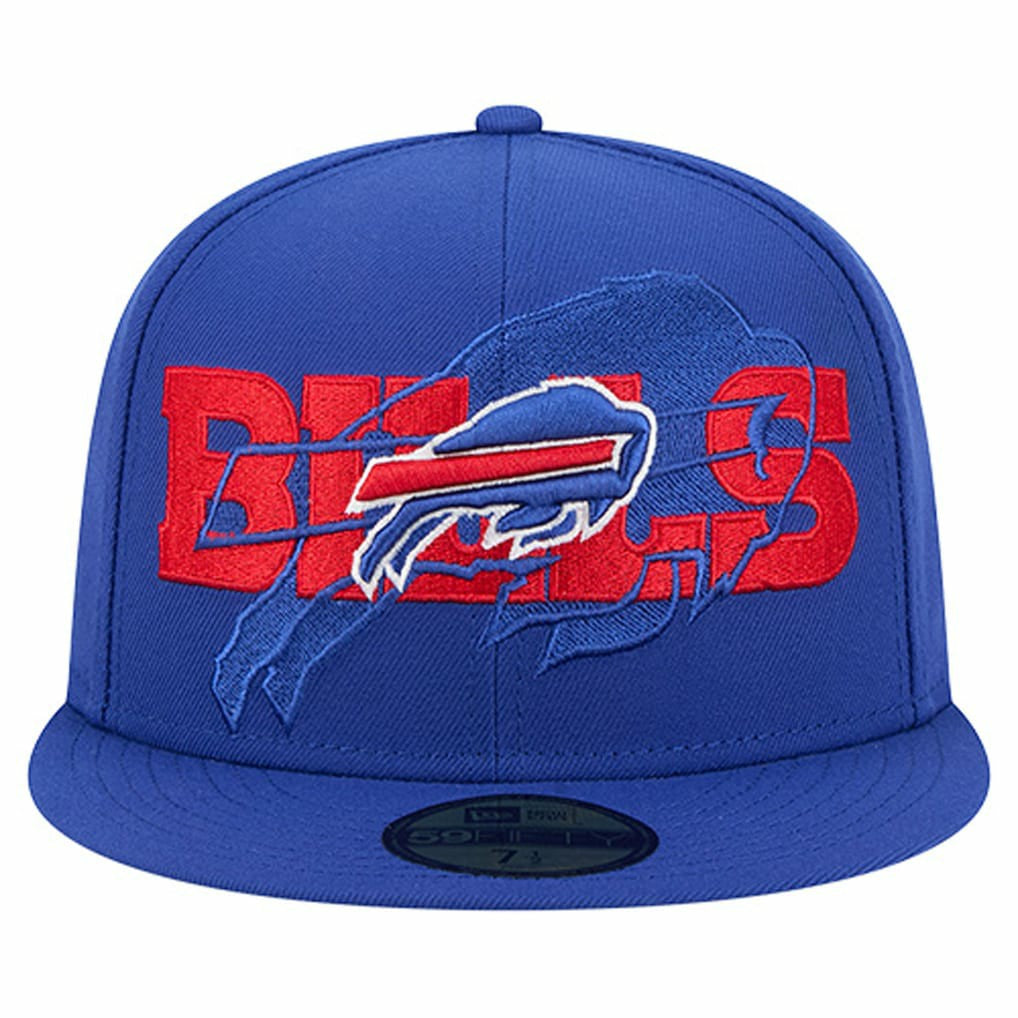 Buffalo Bills New Era Overlap Wordmark 59FIFTY Fitted Hat - Royal outlet