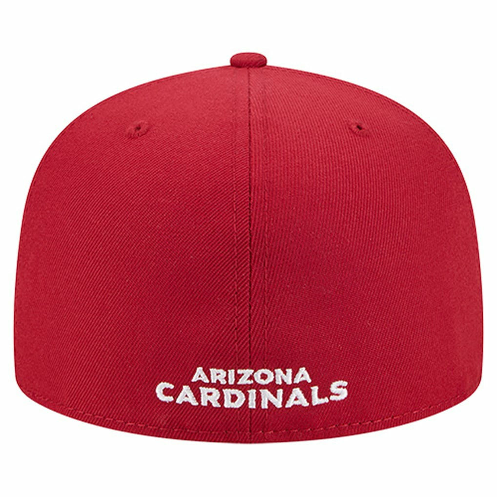 Arizona Cardinals New Era Overlap Wordmark 59FIFTY Fitted Hat - Cardinal on sale