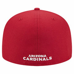 Arizona Cardinals New Era Overlap Wordmark 59FIFTY Fitted Hat - Cardinal on sale
