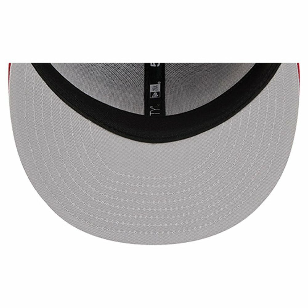 Arizona Cardinals New Era Overlap Wordmark 59FIFTY Fitted Hat - Cardinal on sale