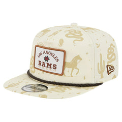 Los Angeles Rams New Era Desert Rose 19TWENTY Adjustable Hat - Cream outlet