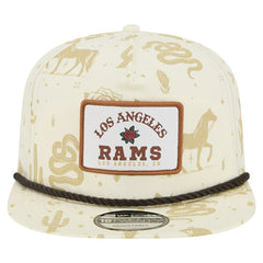 Los Angeles Rams New Era Desert Rose 19TWENTY Adjustable Hat - Cream outlet