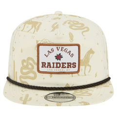 Las Vegas Raiders New Era Desert Rose 19TWENTY Adjustable Hat - Cream on sale