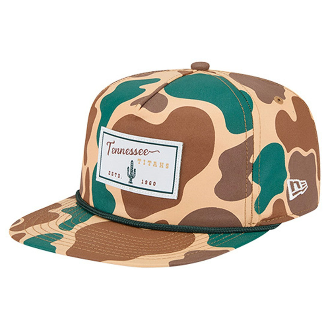 Tennessee Titans New Era Duck Rope 19TWENTY Snapback Hat - Camo online
