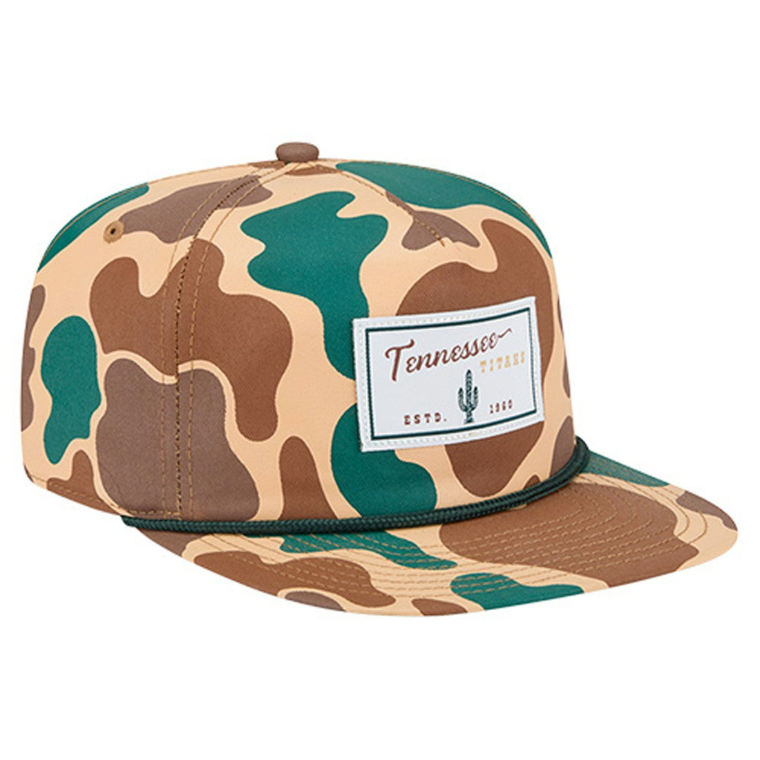 Tennessee Titans New Era Duck Rope 19TWENTY Snapback Hat - Camo online