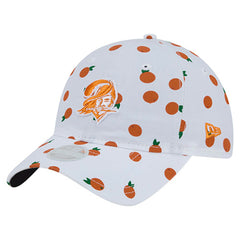 Tampa Bay Buccaneers New Era Women's Fruit Pattern 9TWENTY Adjustable Hat - White online