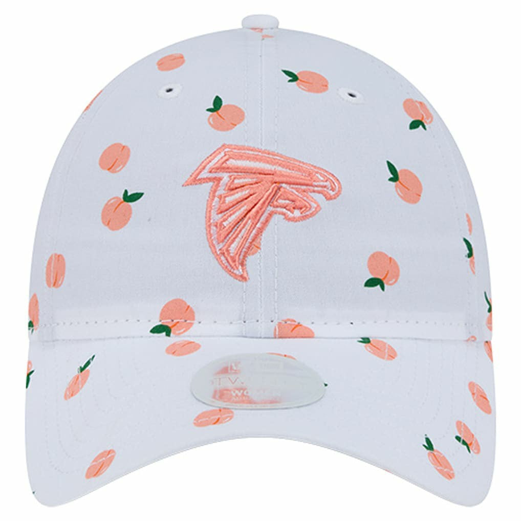 Atlanta Falcons New Era Women's Fruit Pattern 9TWENTY Adjustable Hat - White sale