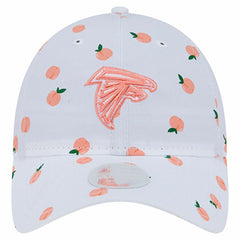 Atlanta Falcons New Era Women's Fruit Pattern 9TWENTY Adjustable Hat - White sale